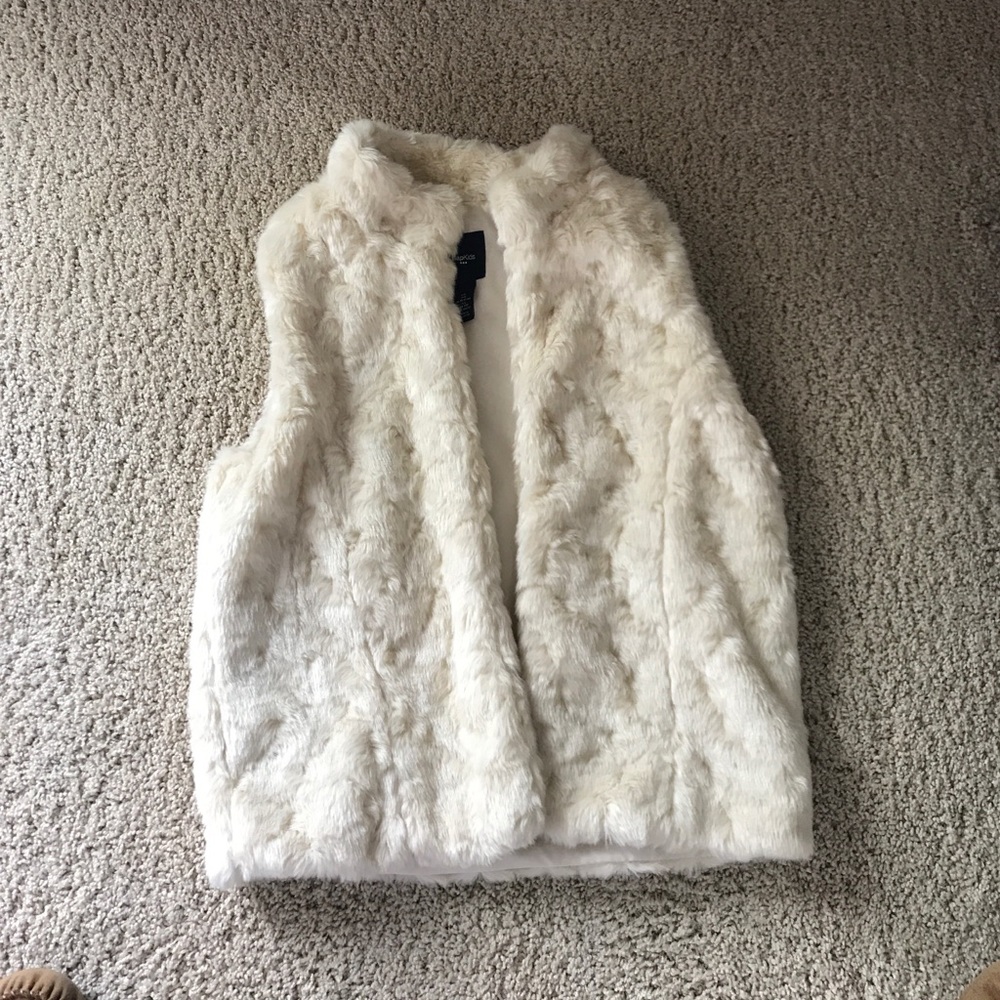 Kids fur vest